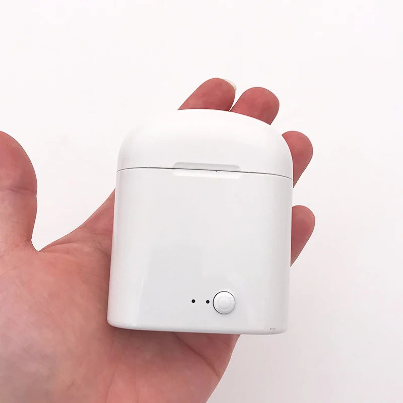 Портативный i7s tws беспроводные Bluetooth наушники, стерео наушники, мини гарнитура, наушники с микрофоном для iphone, Xiaomi, всех смартфонов