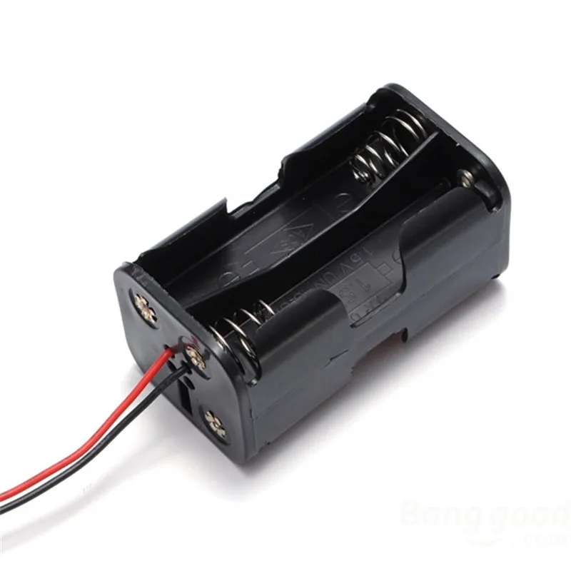 Горячий Новый батарейный блок приемника держатель Чехол 4 AA RC модель 6v Servo вилка |