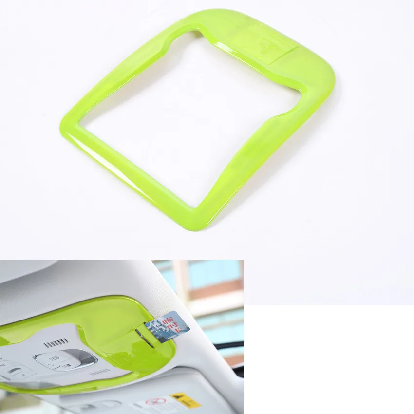 Авто Передняя Чтение Свет Лампы Накладка Кадр с Держателем Слот Для Карт Renegade 2015