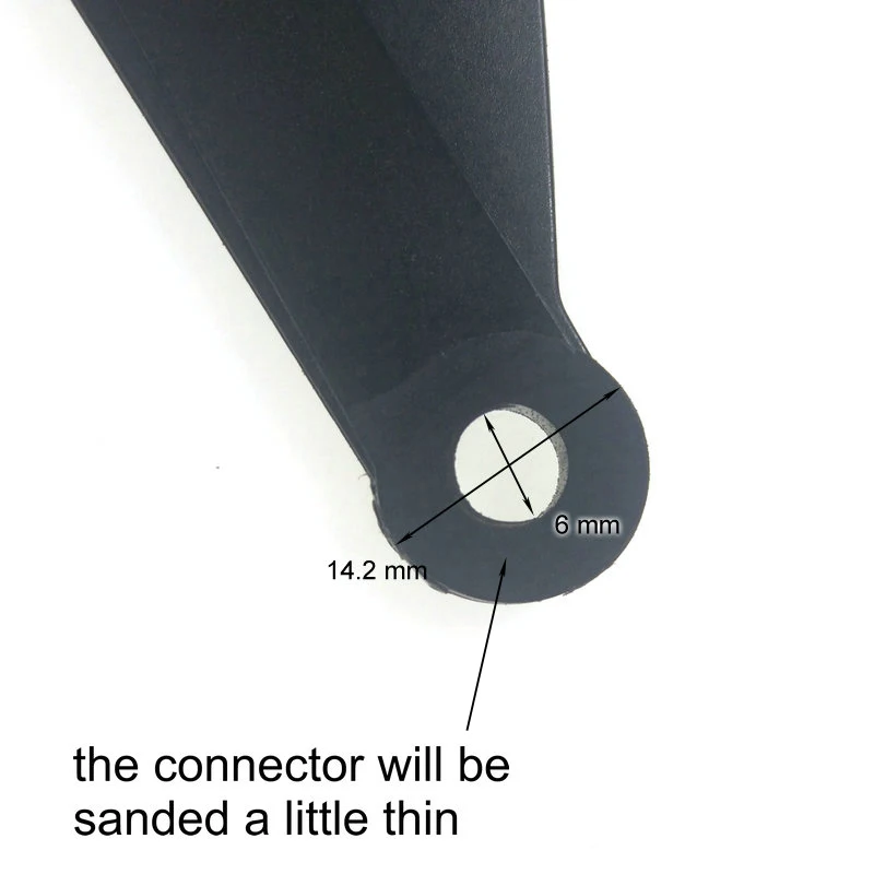 Запчасти для радиоуправляемого вертолета главный лопасти пропеллер 252 мм