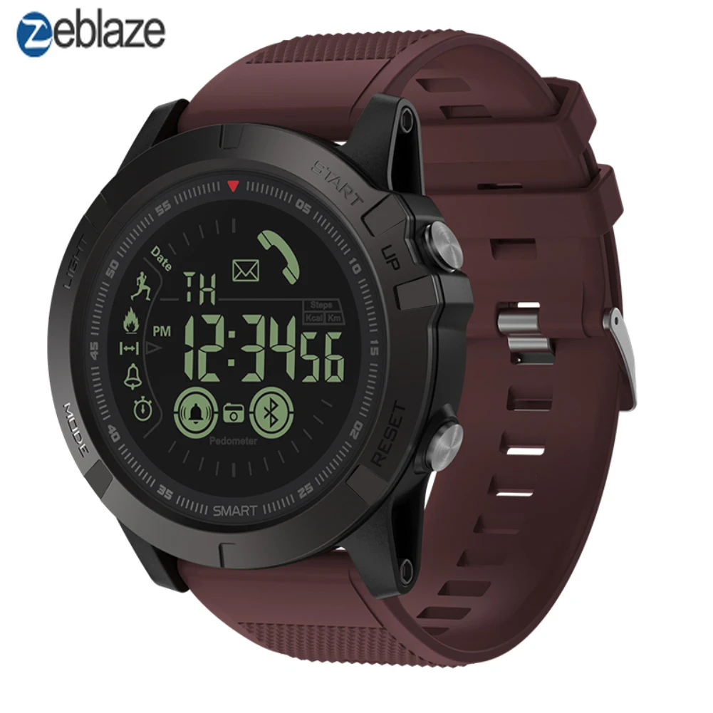 Zeblaze VIBE 3 Смарт-часы IP67 Водонепроницаемый носимое устройство монитор сердечного ритма ips цветной дисплей спортивные Смарт-часы Pk T1 такт