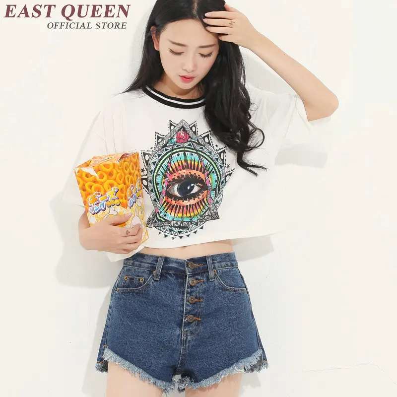 Tops crops for summer female crop tops women 2018 style shirt top cropped NN0208 YW | Женская одежда