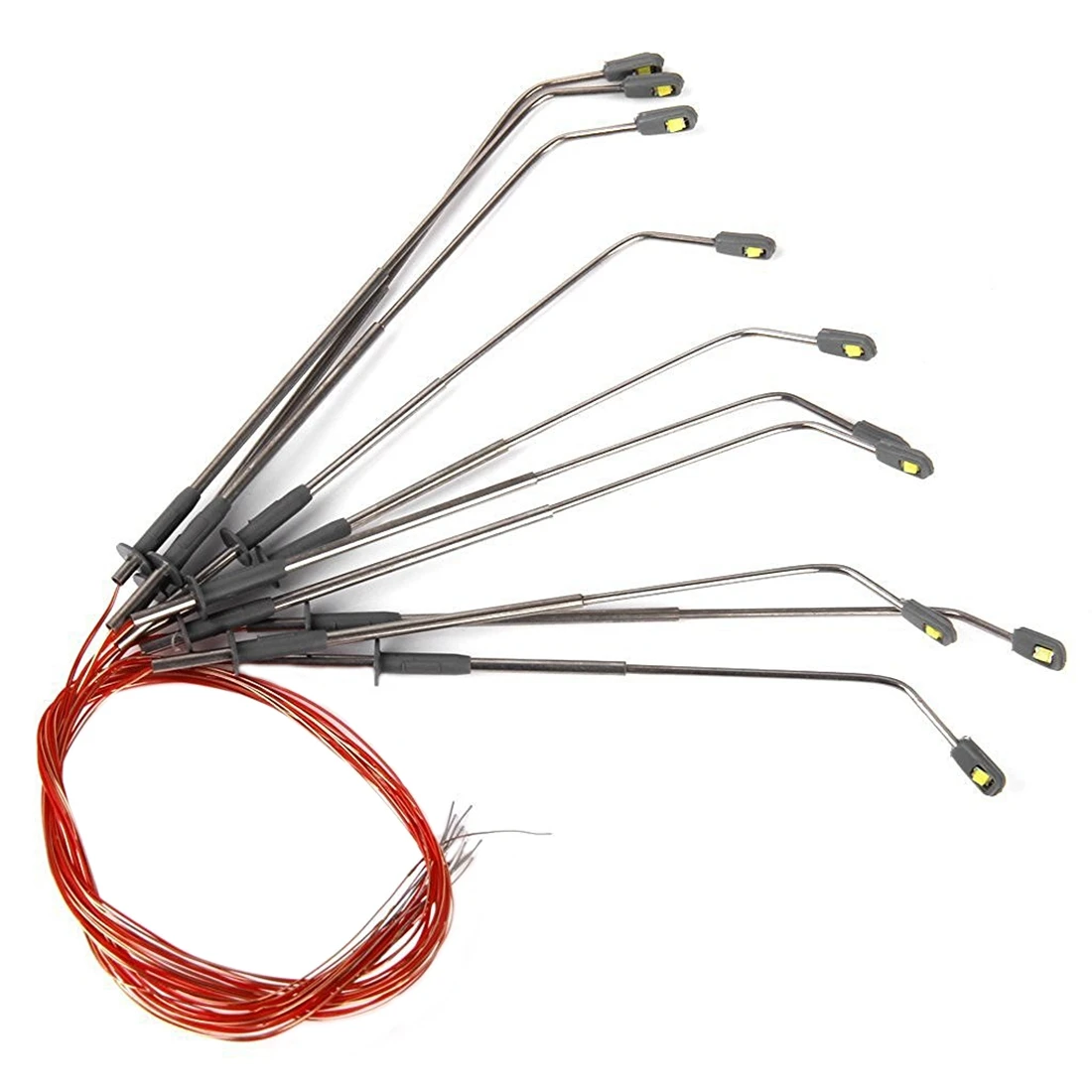 

10 шт., уличные фонари, 8 см