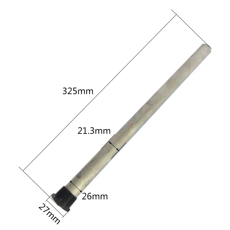

Earth Star 27*325mm Magnesium Anode Rod for Water Heater Tanks & Solar Water Heater Systems -2
