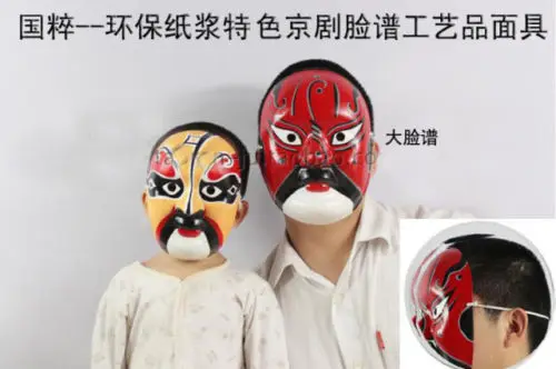 Китайский стиль ручная краска Пекинская опера Макияж для лица лужишен