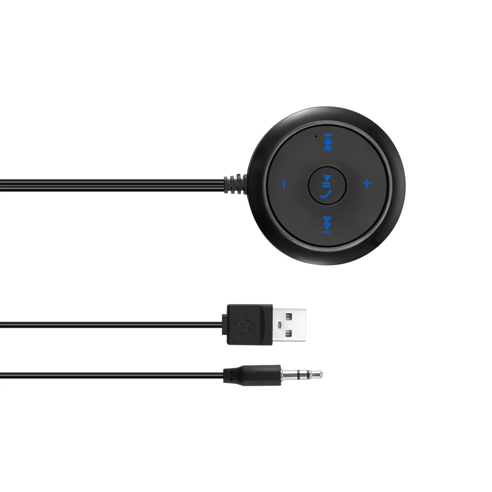 Powstro беспроводной Bluetooth приемник 3,5 мм Jack V 4,2 автомобильный Aux музыкальный адаптер usb зарядка Hands-Free поддержка прямой доставки