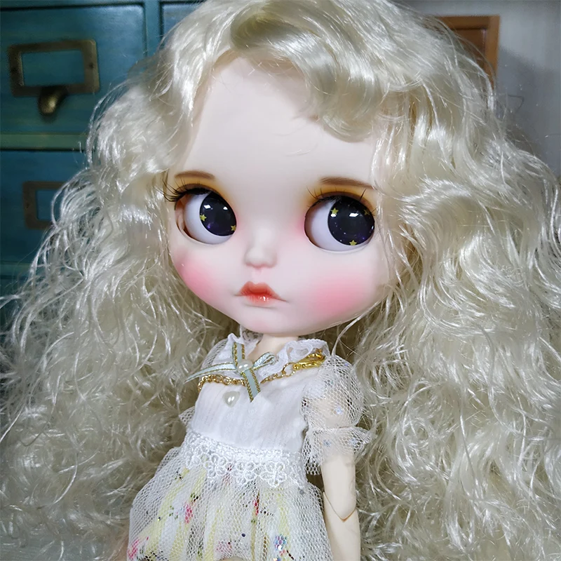 Ледяной DBS Blyth кукольные 1/6 шарнирное тело ручная роспись матовая лицевая сторона
