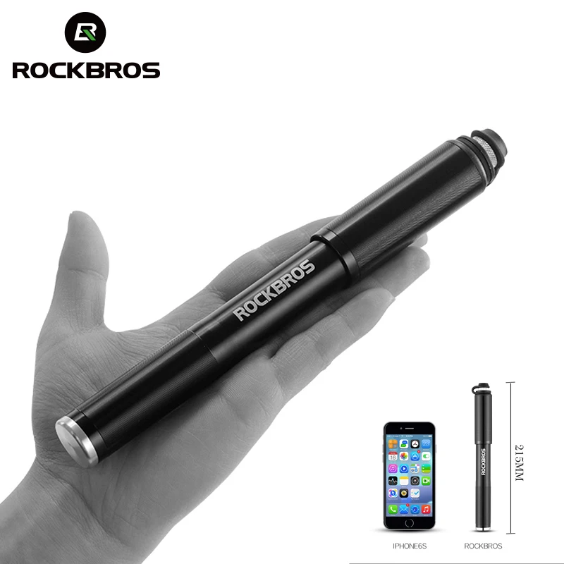 Велосипедный насос ROCKBROS портативный воздушный мини высокого давления 160 PSI MTB для
