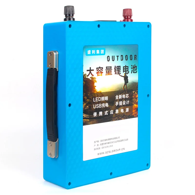 Высокая емкость 12v60A LiFePo4 батарея литиевая железо фосфат аккумулятор с USB BMS плата +