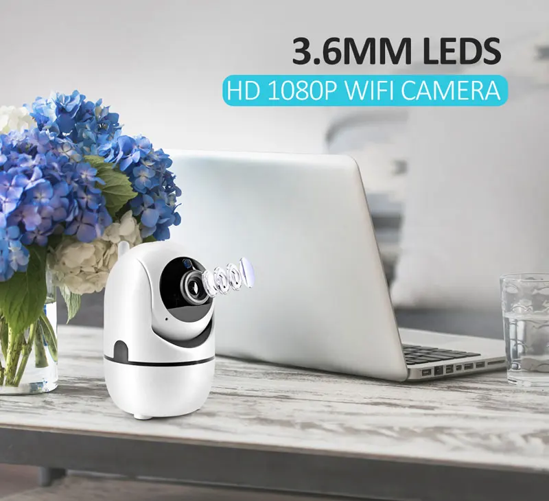 HD 720P IP камера Wi Fi беспроводная ночного видения автоматическое отслеживание