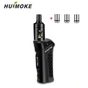 Электронная сигарета мощность 20 Вт-100 Вт с помощью аккумулятора 18650 электронные сигареты вейп-бокс мод комплект кальян вейпер 0,5 Ом 2,5 мл Атомайзер