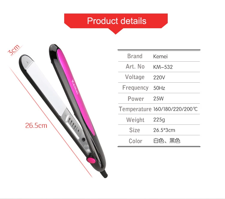 Утюжок для выпрямления волос профессиональные ионные плойки щипцы завивки