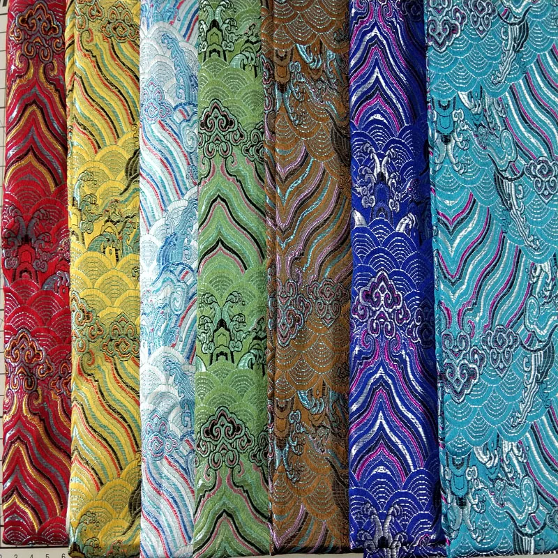 Ткань жаккардовая обивка, 50x72 см, в стиле пэчворк