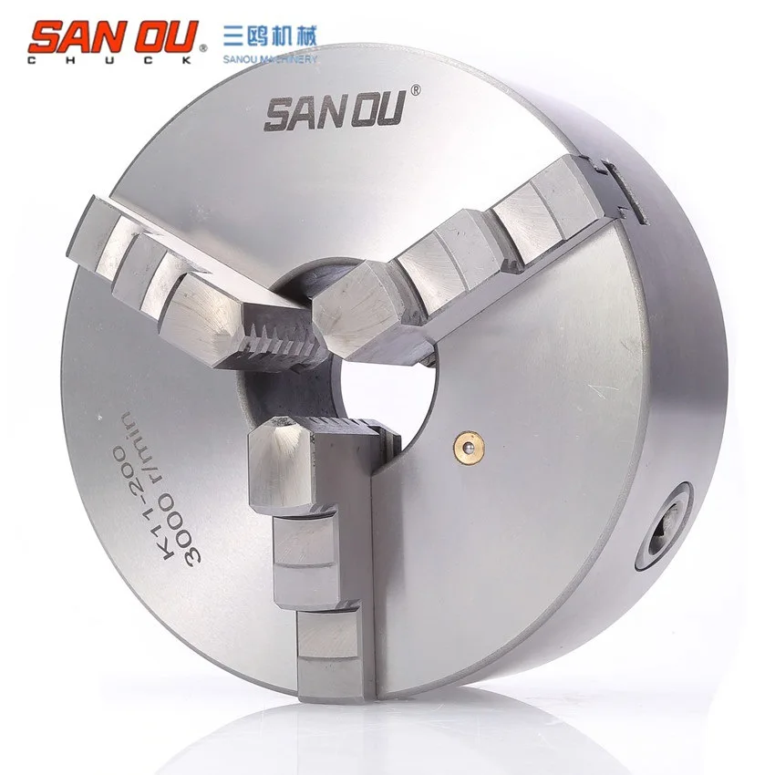 Самоцентрирующийся патрон для токарного станка 3 кулачковых патрона 200 мм|3 jaw