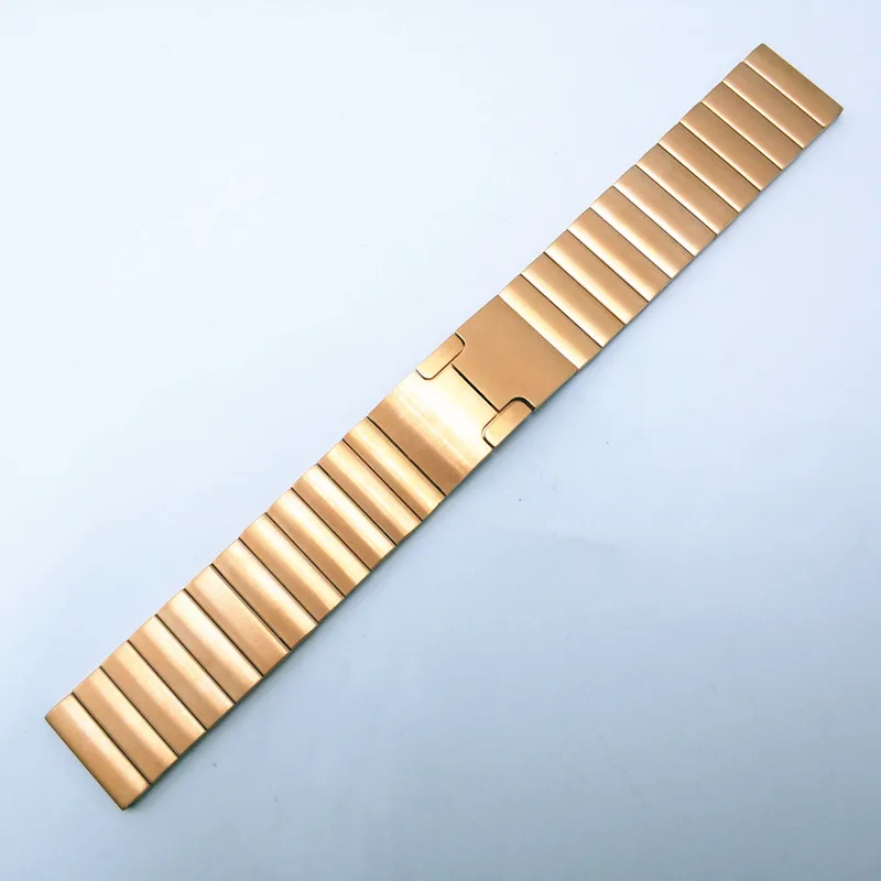 Rose Watchband Ремешок для наручных часов для samsung Galaxy Watch 46mm ссылка Нержавеющая сталь ремень с чехлов из термопластичного полиуретана(TPU) на телефоны ремешок для наручных часов samsung Шестерни S3 браслет на запястье - Цвет ремешка: Rose Watchband