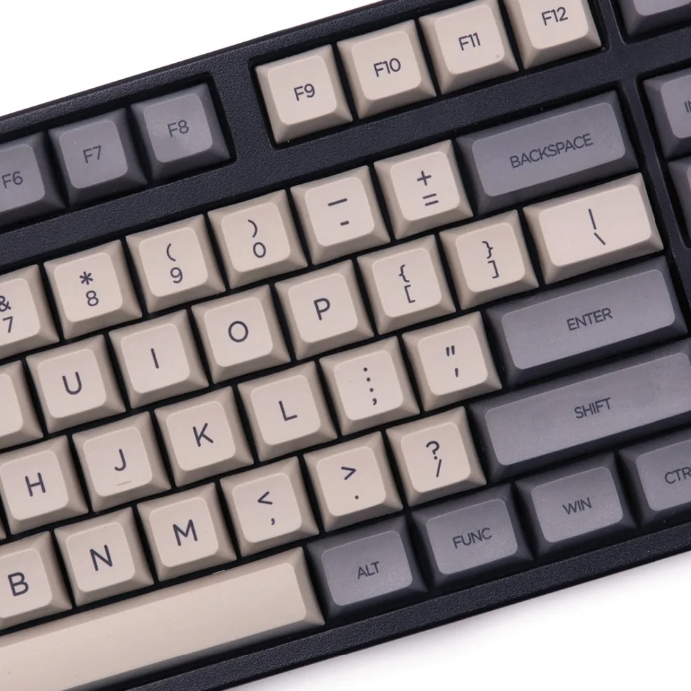 Ретро серый DSA keycap Dye sub 108 клавиш для Механическая клавиатура cherry mx|Клавиатуры| |
