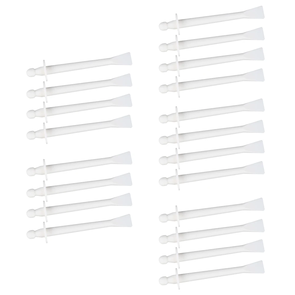 20pcs 20 штук 2-в-1 Восковая Палочка для лица, носа, Выщипывание Бровей тряпочка для нанесения воска Pro удаления волос аксессуары Восковая Палочка одноразового использования - Цвет: 20pcs