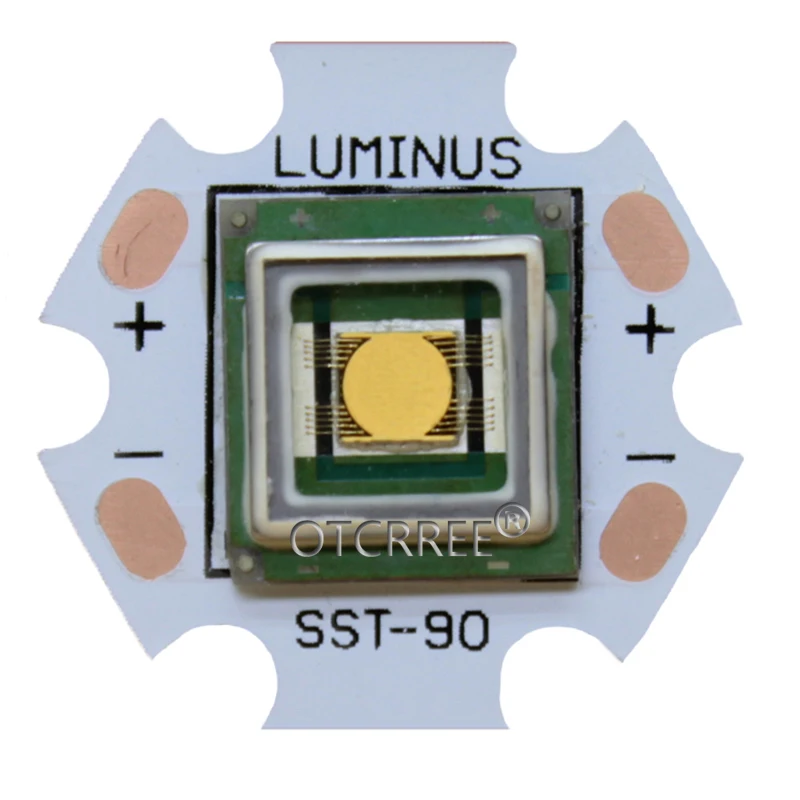 1 шт., светильник Luminus SBT-90 SBT90 45 Вт, высокая мощность, светодиодная лампа, Красный/холодный белый диод, сценический светильник, фитиль, проектор, медицинский источник