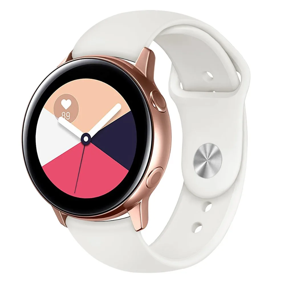 Классический силиконовый ремешок для Samsung Galaxy Watch активный браслет Gear S2