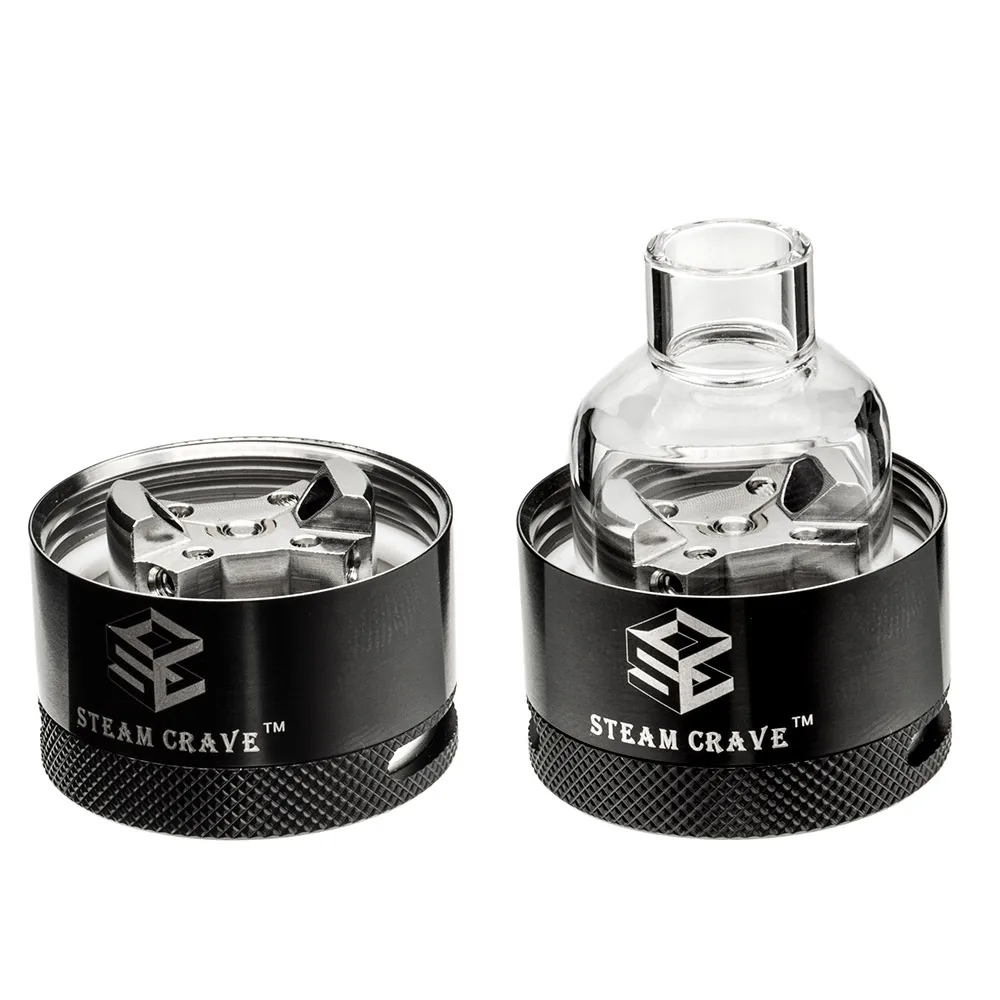 Новейший оригинальный паровой распылитель Crave Glaz RTA 31 мм с запасным 7 мл