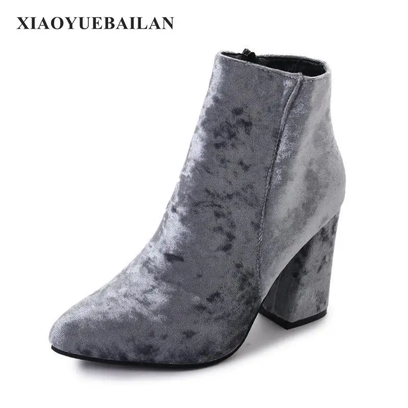 2017 Новинка зимние ботинки каблук и простые удобные ботинки|winter boots|boots bootsnew boots |
