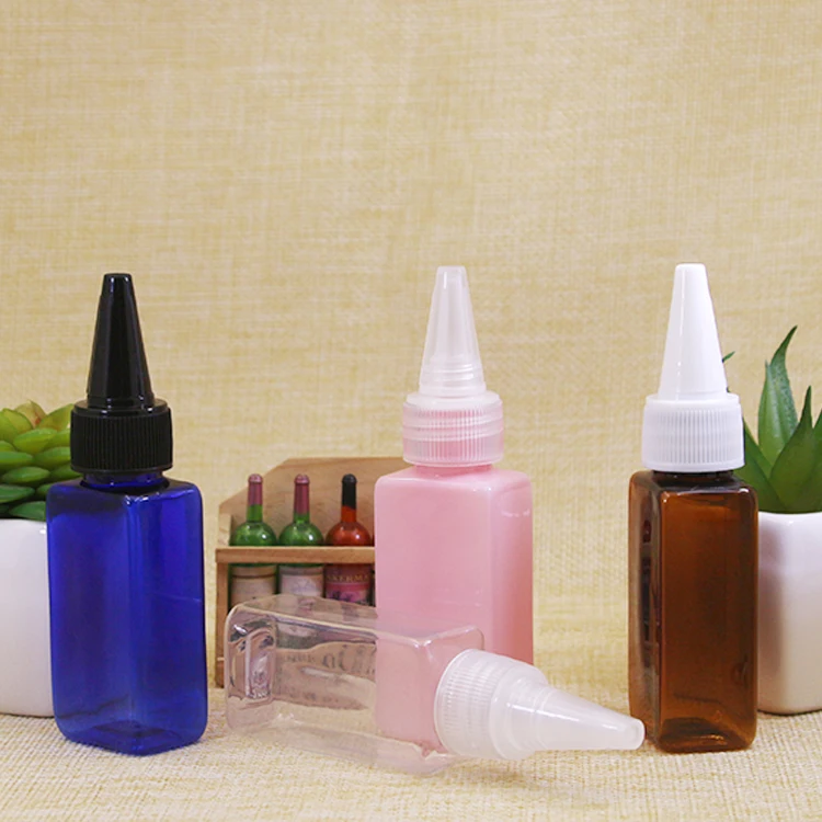 5pcs30ml White/Black Nozzle Mouth Lid Lotion Mini Square Container Yorker Cap Free Shipping Refillable Travel Scattered Bottling | Красота и