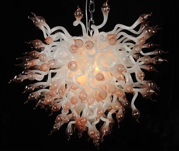 

Modern Light Fixtures Hand Blown Glass Chandelier Lighting Dining Room Lights Hanging Lamp Christmas Decoration Lights for Home
