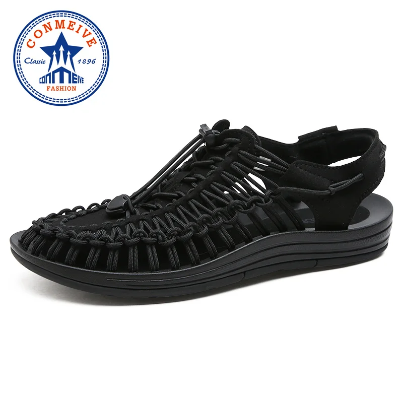 Мужские летние кроссовки дышащие пляжные сандалии легкая спортивная обувь для