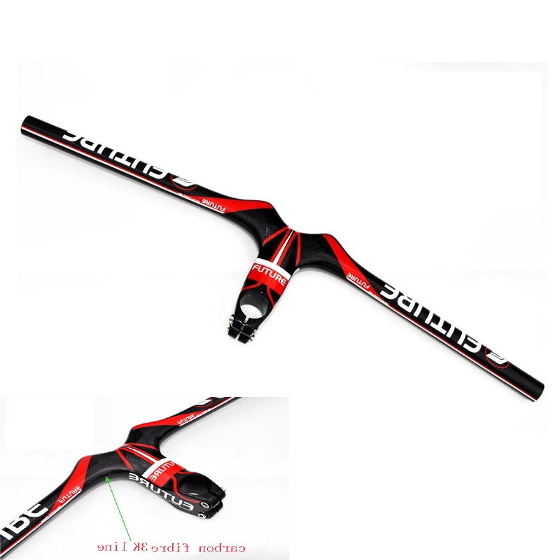 Углеродное волокно/one/горный велосипед руль + велосипедный руль|mountain bike handlebar|bike