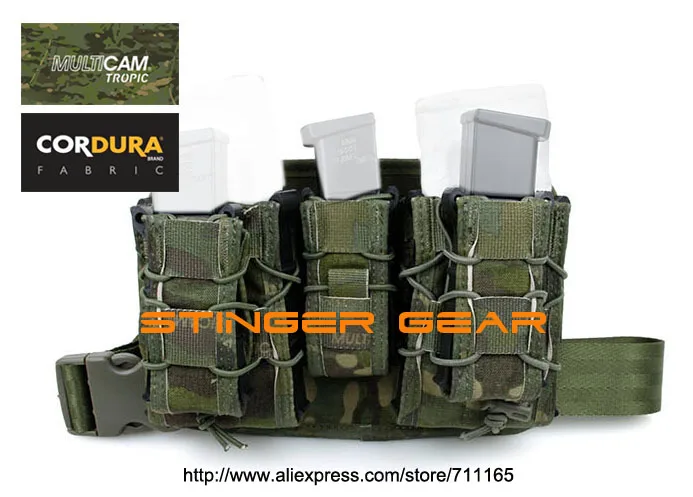 

TMC High Hang Magazine Pouch and Panel Set Mulitcam Tropic Combo Tactical Pouch(SKU12050629)