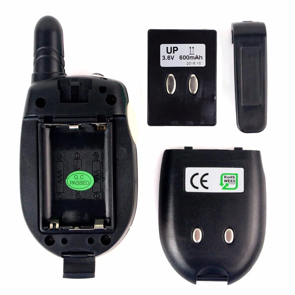 Retevis RT602 Mini Walkie Talkies 4pcs Kids Radio 0.5W 8/22CH PMR446 LCD Display Rechargeable Battery 2 Way Radio Communicator