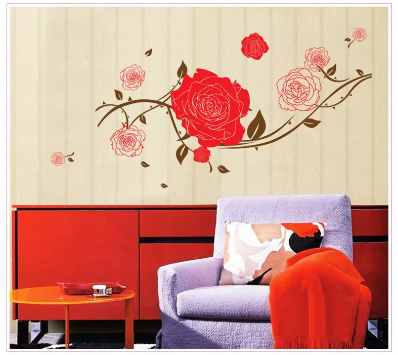 

New Hot Bedroom Room Bathroom Decorative Wall Stickers Home Decor Glass Wholesale Waterproof Removable Stickers