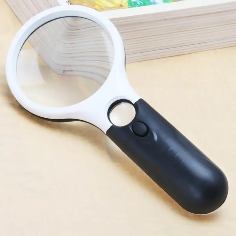Optical Instruments Magnifiers LIGHT HD 10x 20x magnifying glass to read the identification mirror | Инструменты