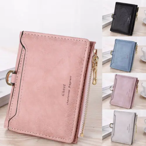 Small Women Fashion PU Zipper Solid Wallet Lady Coin Pocket Purse Clutch Bag | Багаж и сумки