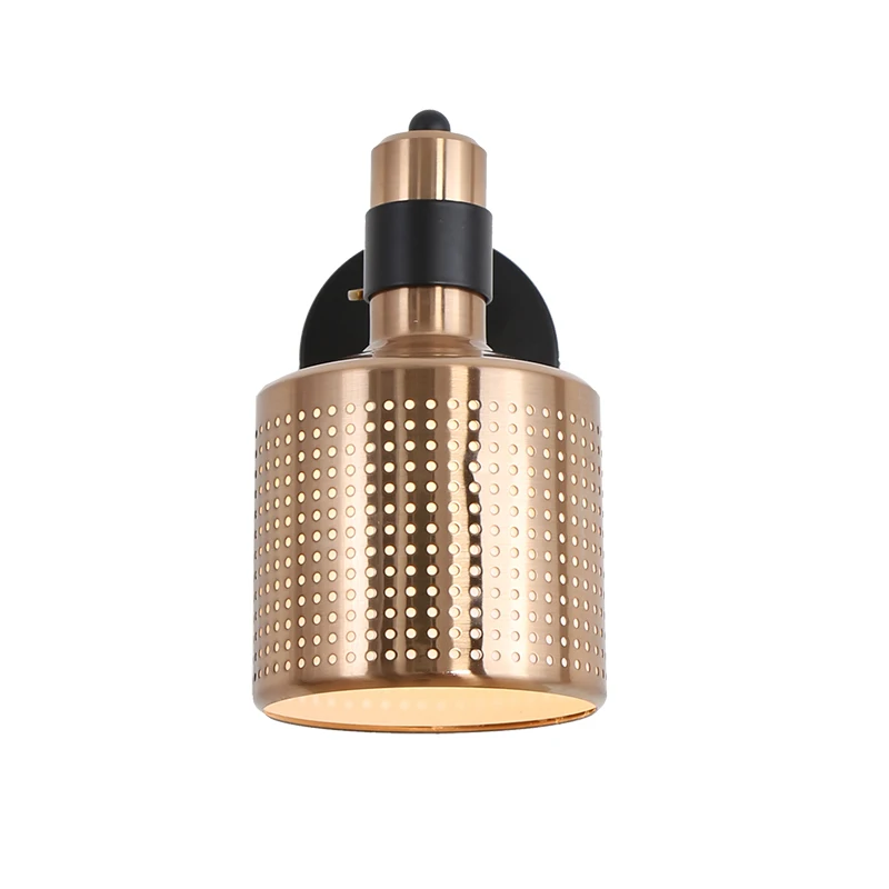Nordic iron hollowed wall lamp personality Hotel tea building headroom dining room | Лампы и освещение