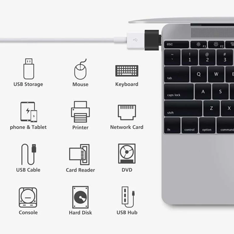 Кабель-адаптер Ingelon USB 3 0 Type-C OTG адаптер Type C для Xiaomi Mi5 Mi6 Huawei Samsung мышь клавиатура