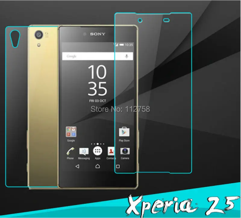 Новинка 0 26 мм 2.5D Премиум Закаленное стекло Защита для экрана SONY Xperia Z5 защитная