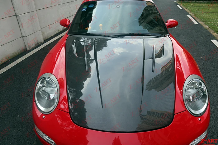 Z-ART Tempus углеродное волокно аэродинамический Комплект кузова для Porsche 911 2010-2011 модифицированный комплект кузова для Porsche 997 997,2