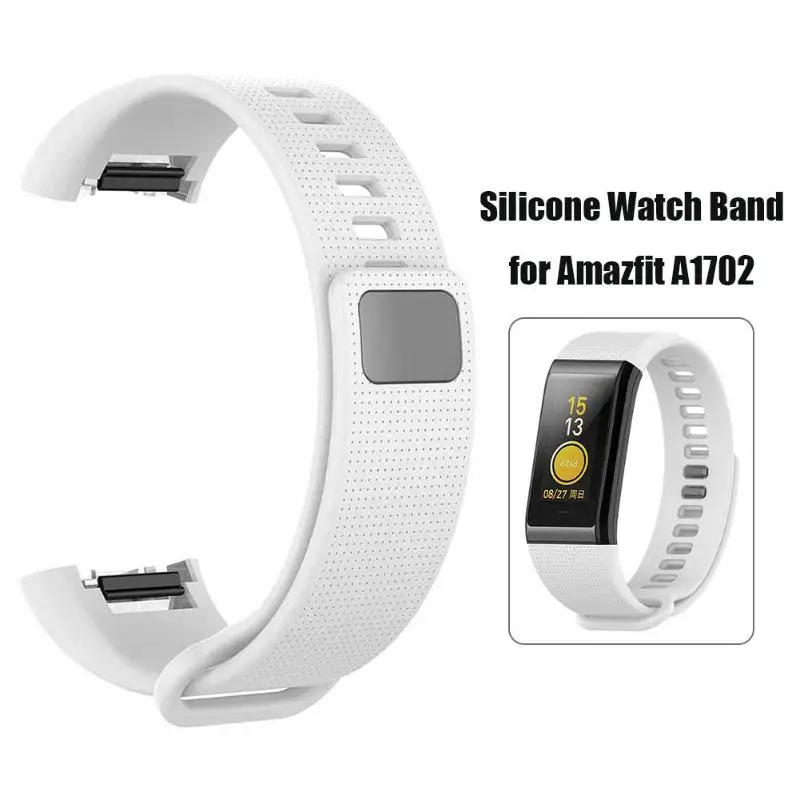 Ремешок силиконовый сменный для смарт часов Amazfit Cor Midong Band A1702 5