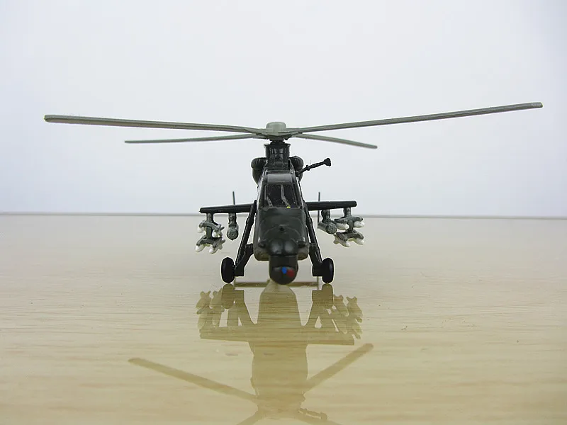 1/100 масштаб военная модель игрушки WZ-19 черный ураган атака вертолет литой металлический самолет модель игрушка для коллекции, подарок, дети