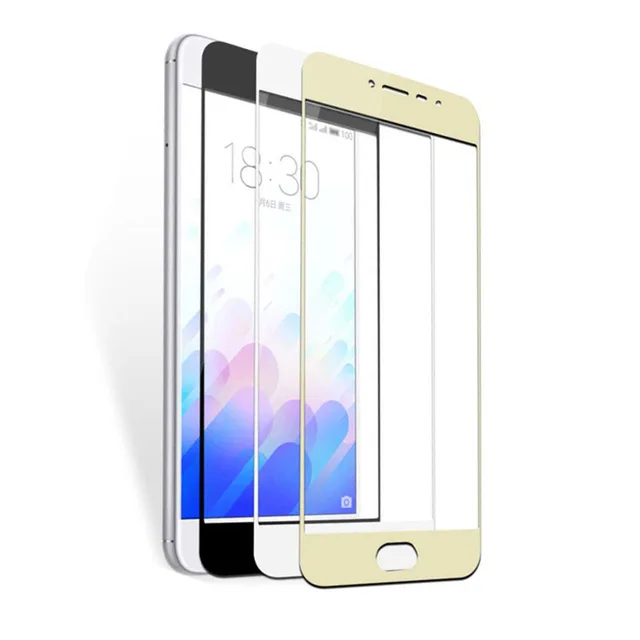 Закаленное 3D стекло для Meizu M6 2 шт. полноэкранная Защитная пленка Meilan M 6 M711H
