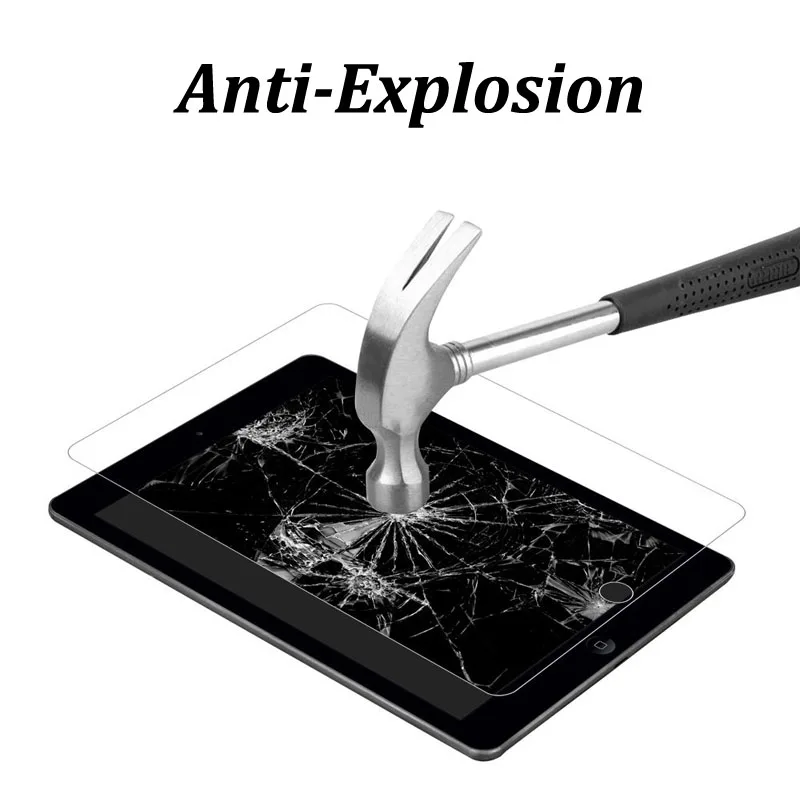 Tempered Glass on The for Ipad Mini Pro Air 1 2 3 4 5 6 2017 2018 7.9 9.7 10.5inch Screen Protector A1822 A1823 A1893 | Компьютеры и