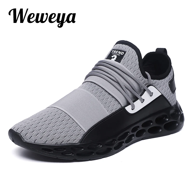 Кроссовки Weweya мужские сетчатые теннисные туфли на платформе амортизирующие