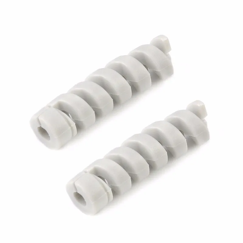2 pcs Gray Универсальный защитный чехол для IPhone samsung, компьютеров, ноутбуков, 2 шт., кабели Lightning, кабель для мыши, USB кабель для зарядного устройства, шнур - Цвет: 2 pcs Gray