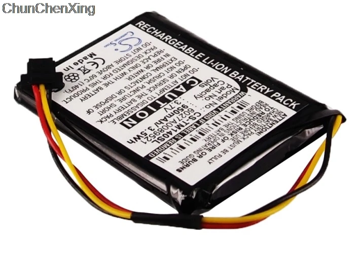 Аккумулятор Cameron Sino 950 мАч 6027A0089521 VF6D VF6S для TomTom 1EK0.052.02 4EK0.001.02 Go 500 600 One 140 140S