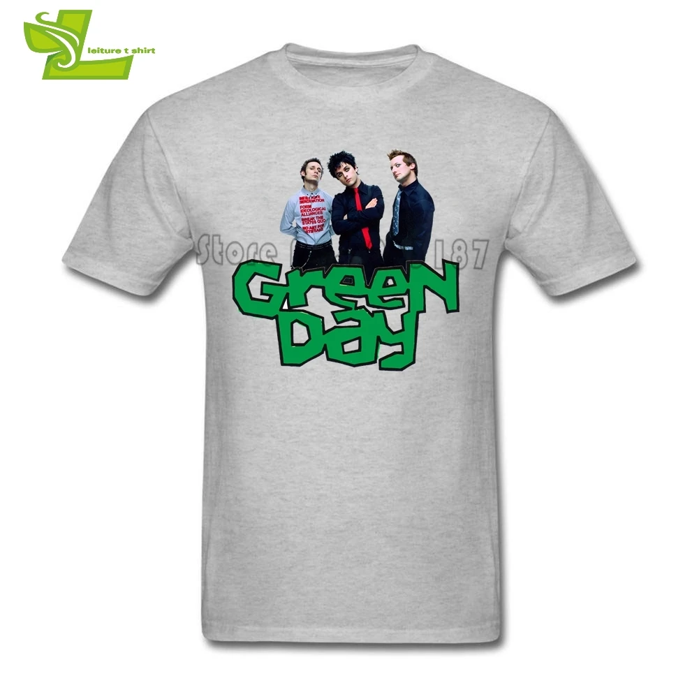 Футболка для взрослых Green Day Rock Мужская футболка летние топы отдыха мужские
