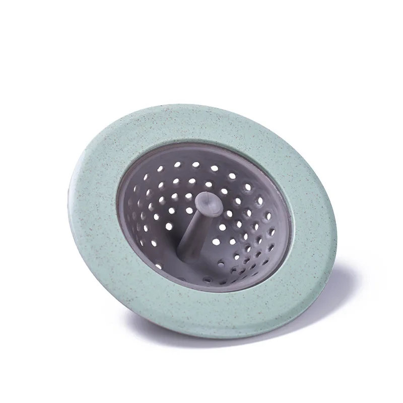 

Colorful Silicone Kitchen Sink Filter Sewer Drain Hair Colanders & Strainers Filter Bathroom Accessories Gadgets