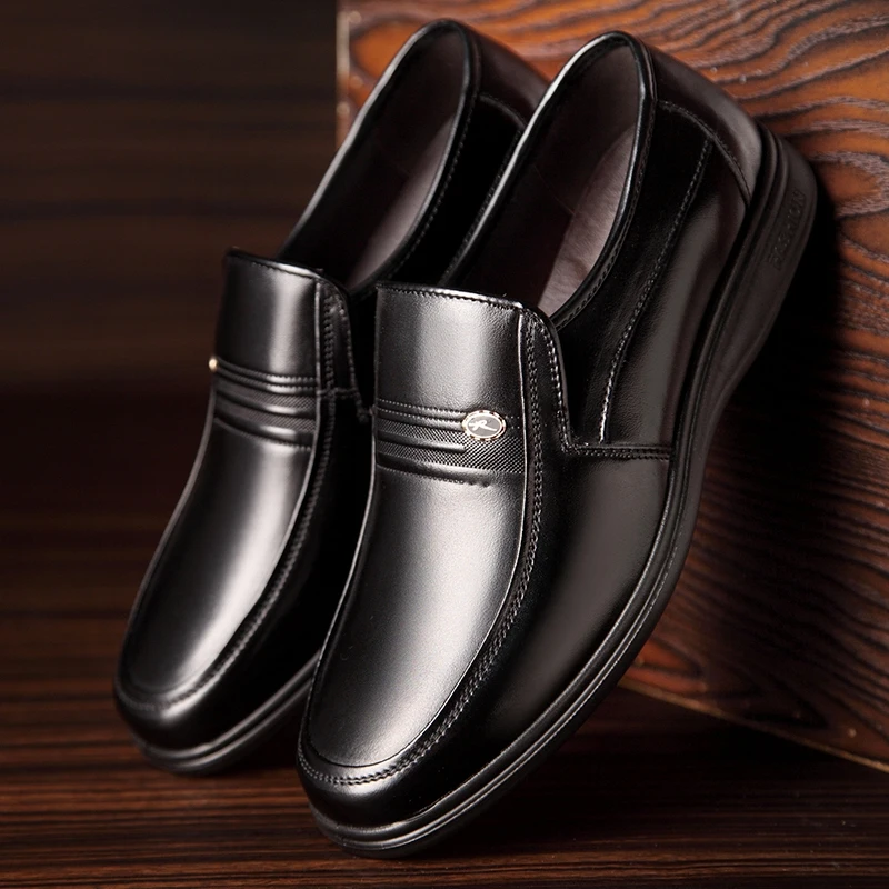 MUHUISEN Spring Summer Men Genuine Leather Shoes Breathable Soft Flats Loafers Male Casual Bussiness Slip On Driving | Обувь