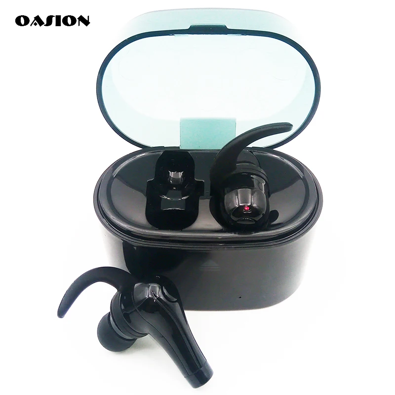 Bluetooth гарнитура OASION TWS mini twins bluetooth наушники настоящие Беспроводные с микрофоном