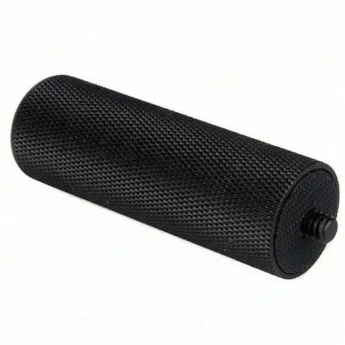 Стабилизатор камеры SLR DSLR с черной ручкой и рукояткой для светодиодного фонарика